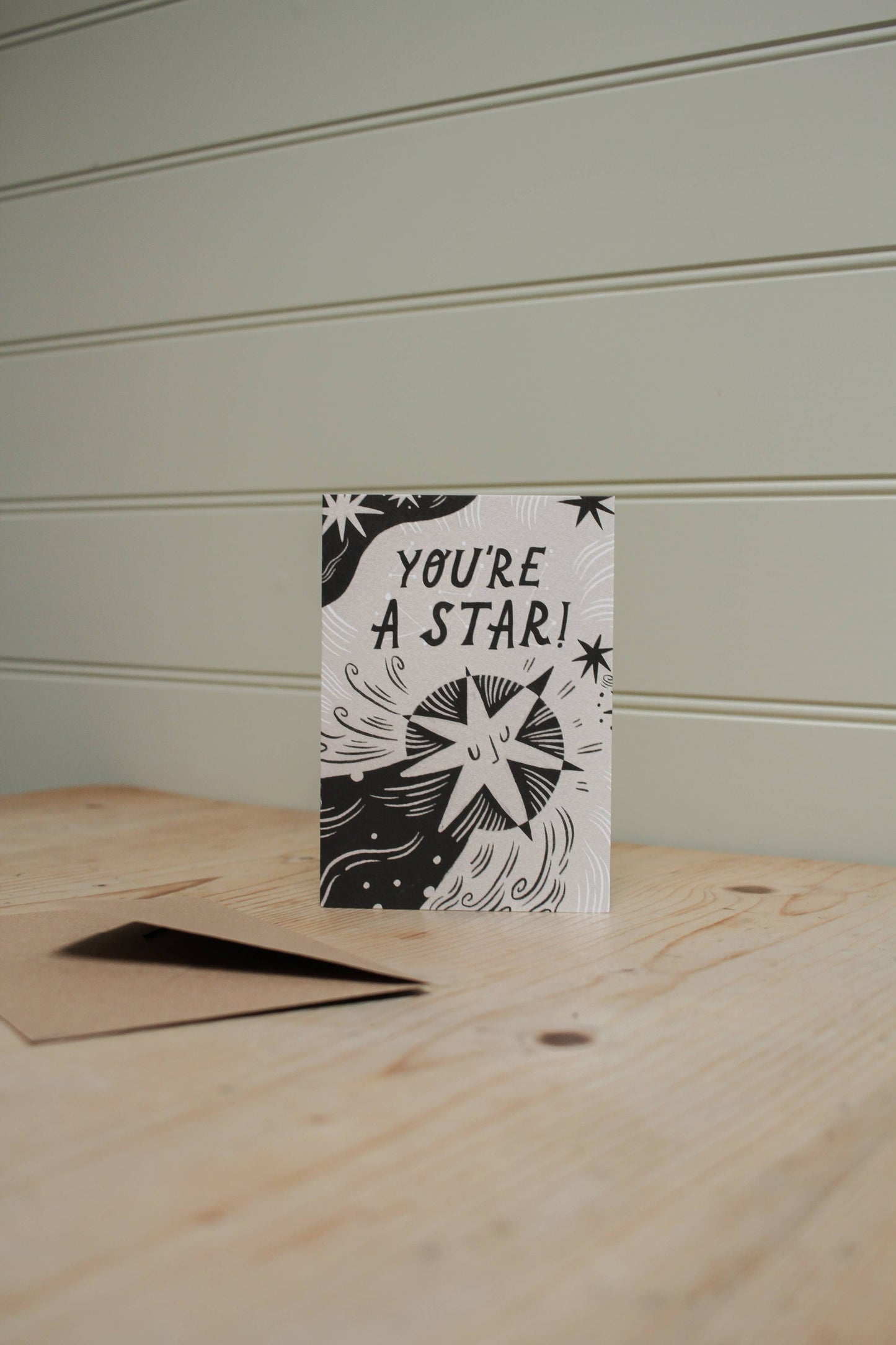 Carte de félicitations « Tu es une star ! »