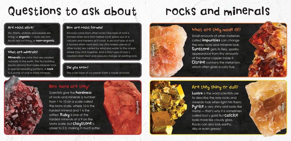 A Rainbow of Rocks - Children's Book