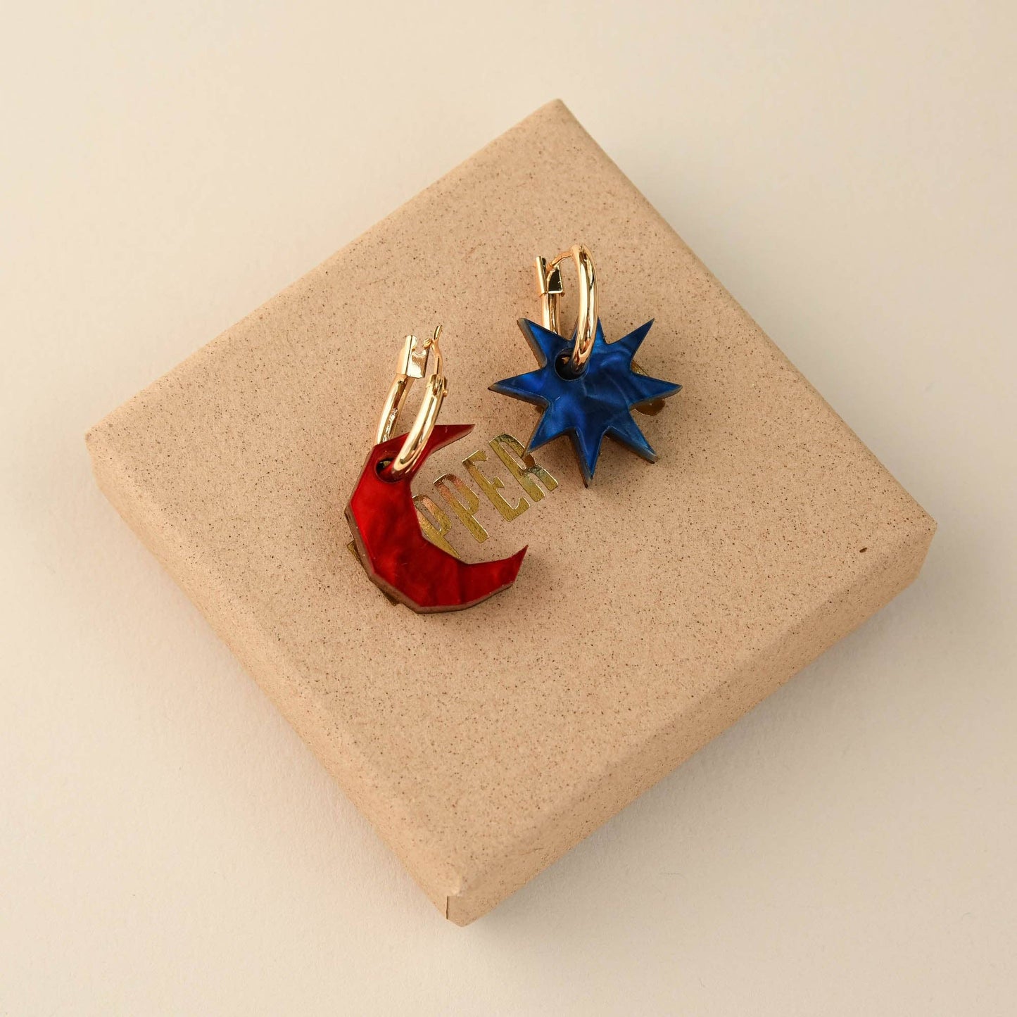 Create Your Own Collage Hoop Earrings - Mix & Match
