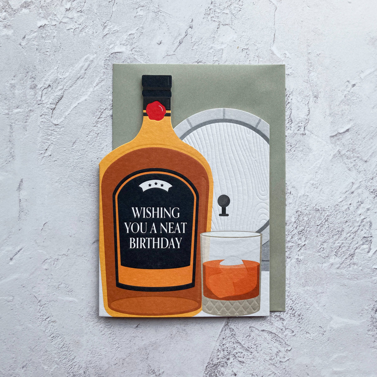Happy Birthday Whisky Card