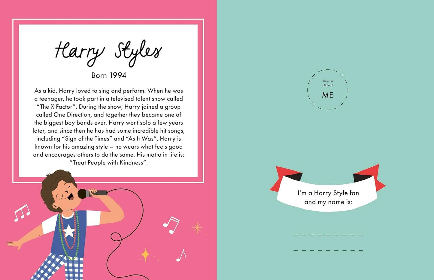 Harry Styles and Me: Activity Book