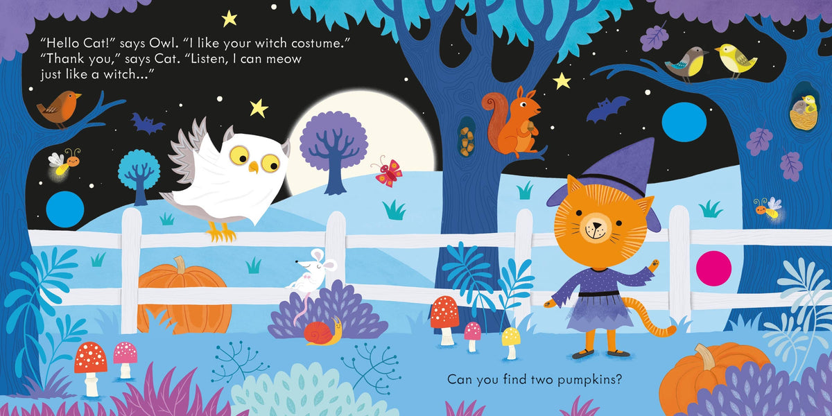 Halloween Sound Book – Board Book for Ages 1-2