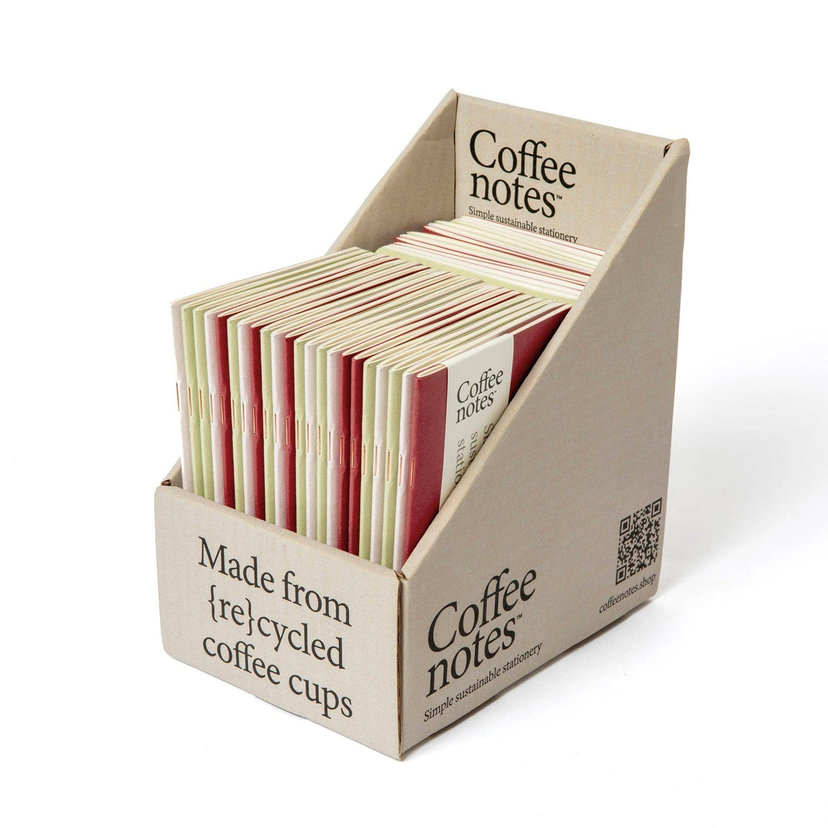 Notebook made from Recycled Coffee Cups