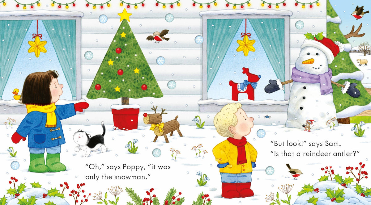 Poppy and Sam's Christmas – Board Book for Ages 1-2