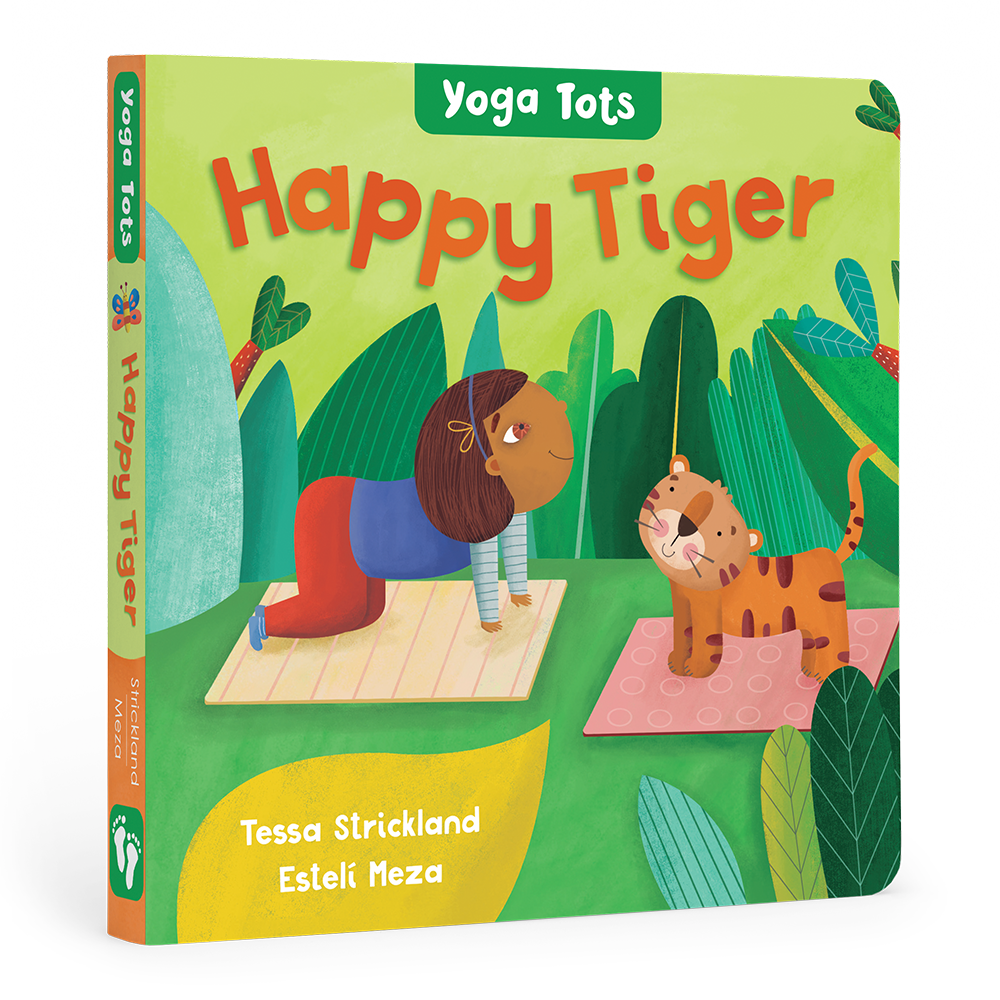 Yoga Tots: Happy Tiger - Children's Book