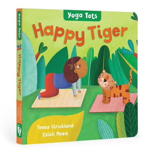Yoga Tots: Happy Tiger - Children's Book