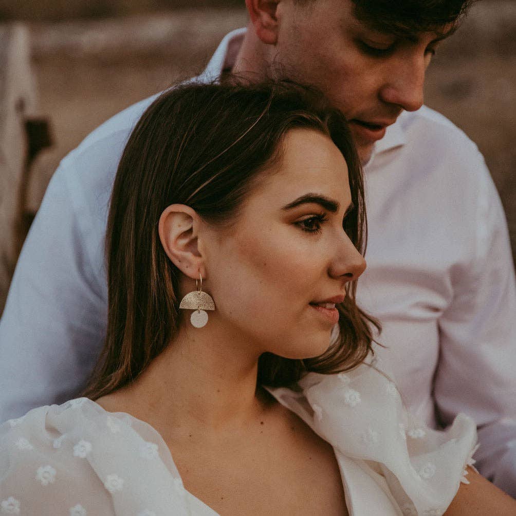 Sunrise Hoop Earrings