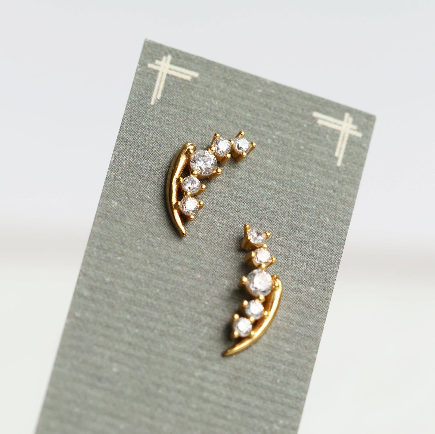 Lily of the Valley Stud Earrings