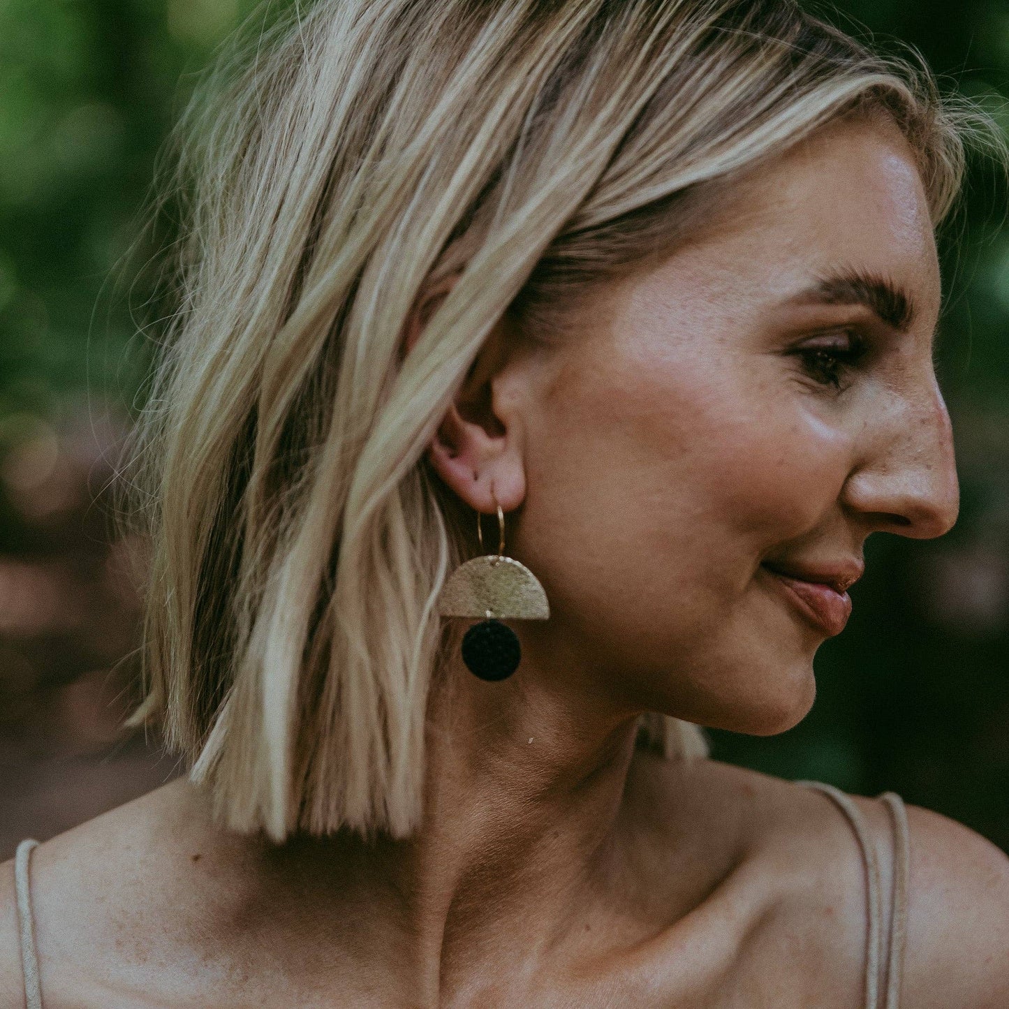 Sunrise Hoop Earrings
