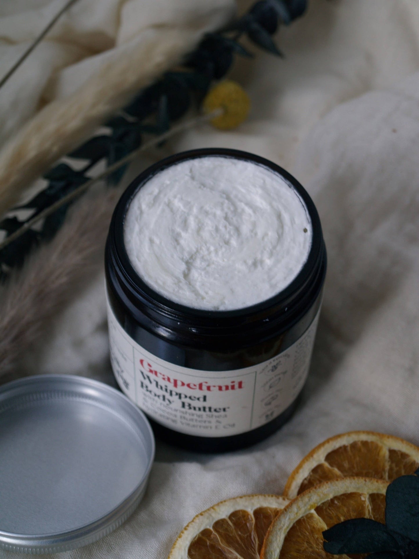 Grapefruit Whipped Body Butter, 100% Natural Ingredients