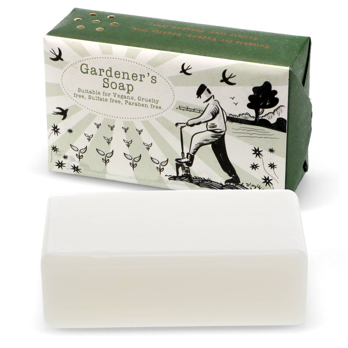 Gardener's soap bar 200g - Rustic fields
