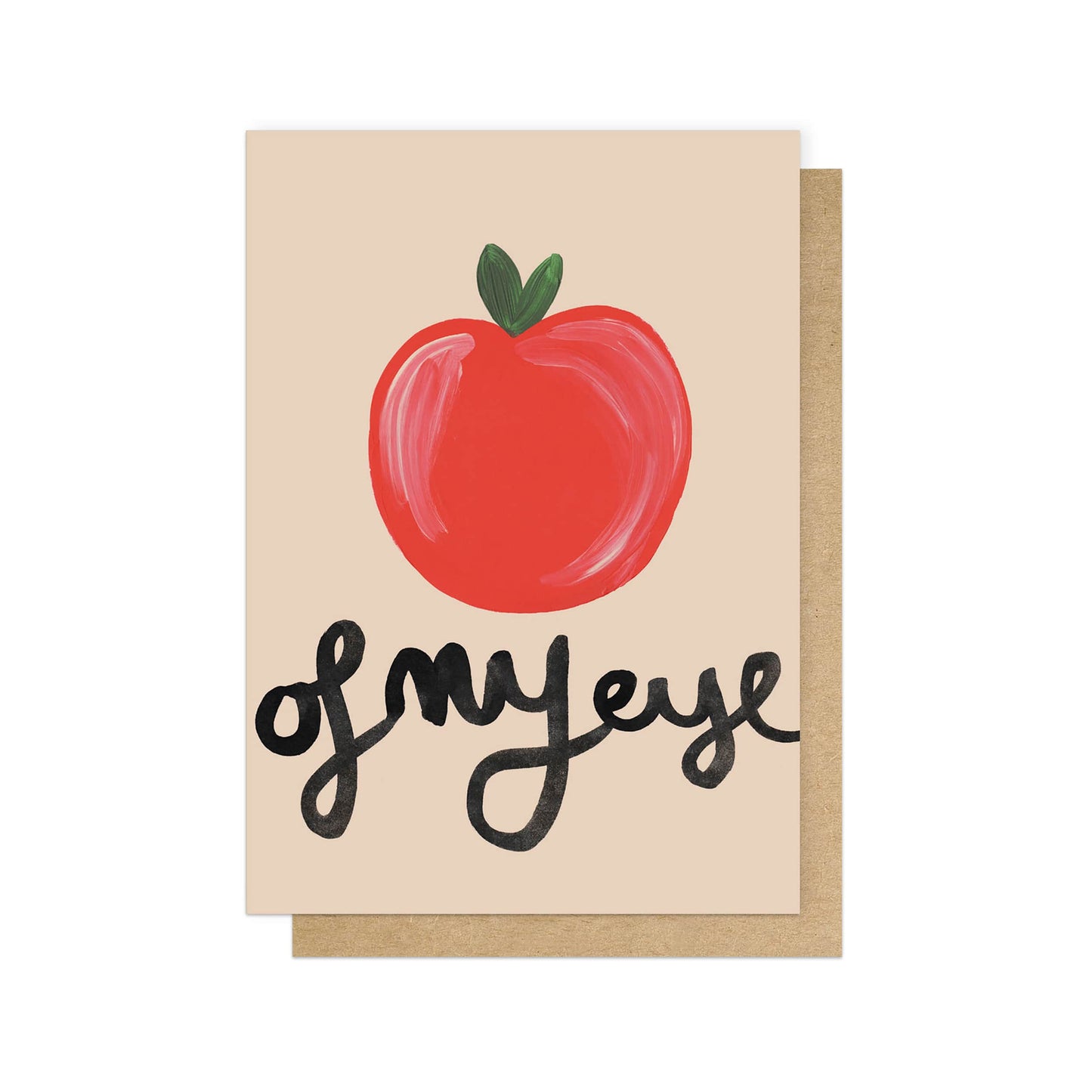 Apple Of My Eye Greetings Card