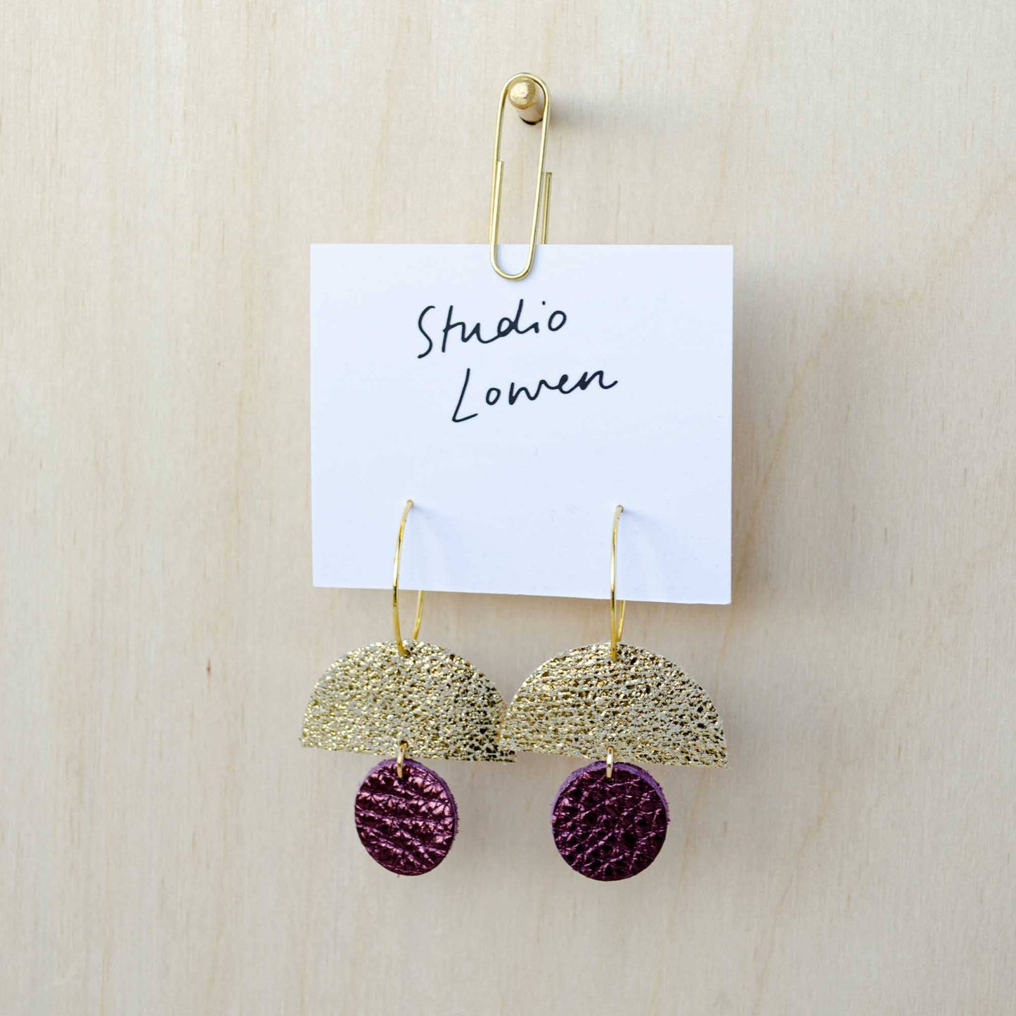 Sunrise Hoop Earrings