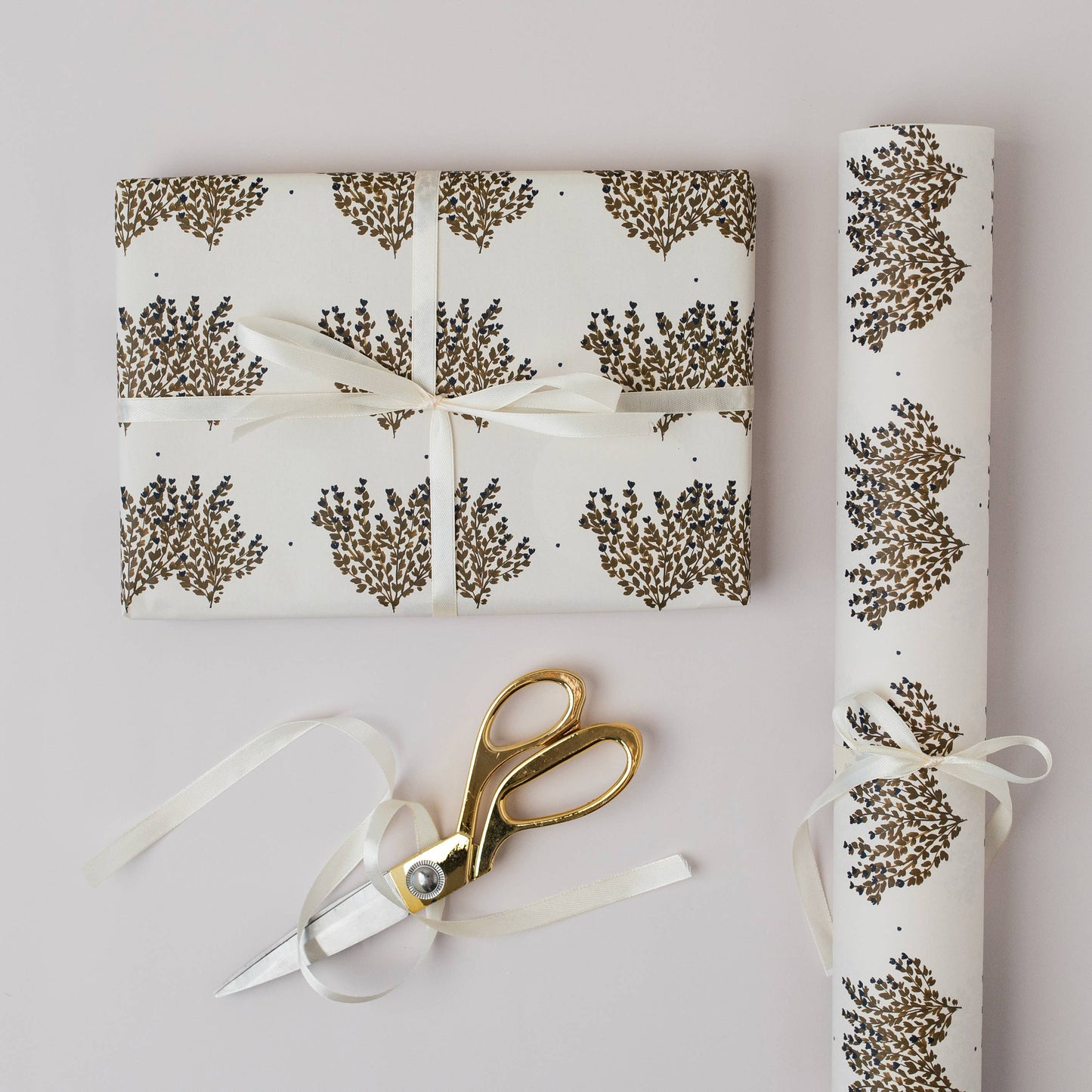 WILDFLOWERS BOTANICAL LUXURY GIFT WRAP PAPERS