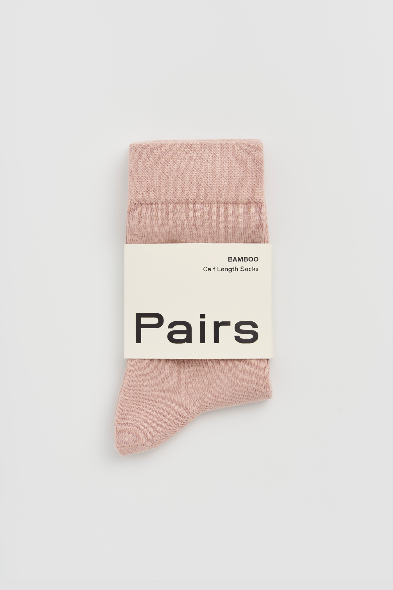 Faded Pink Bamboo Socks