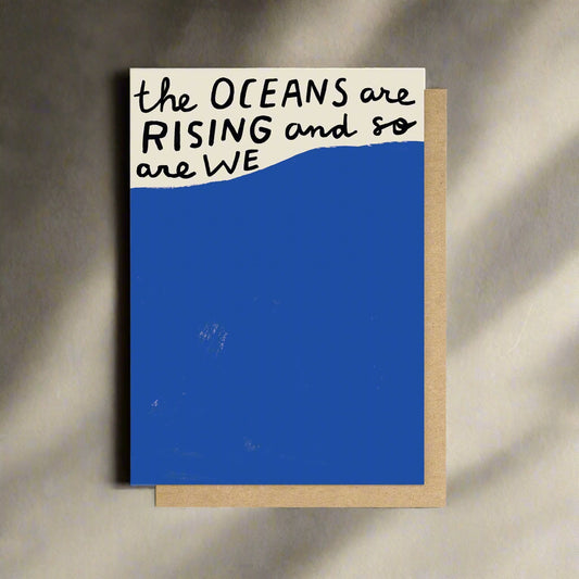 Oceans Greetings Card