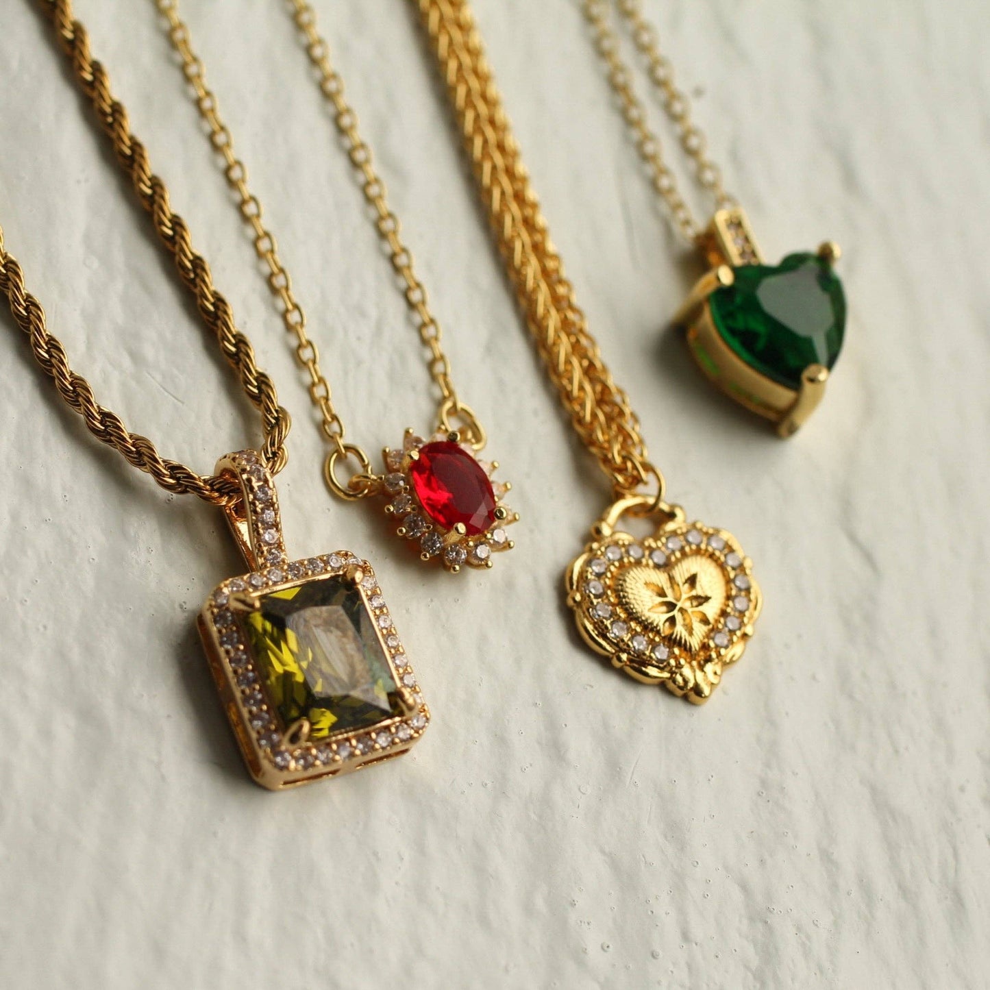 Jade Bar Statement Necklace