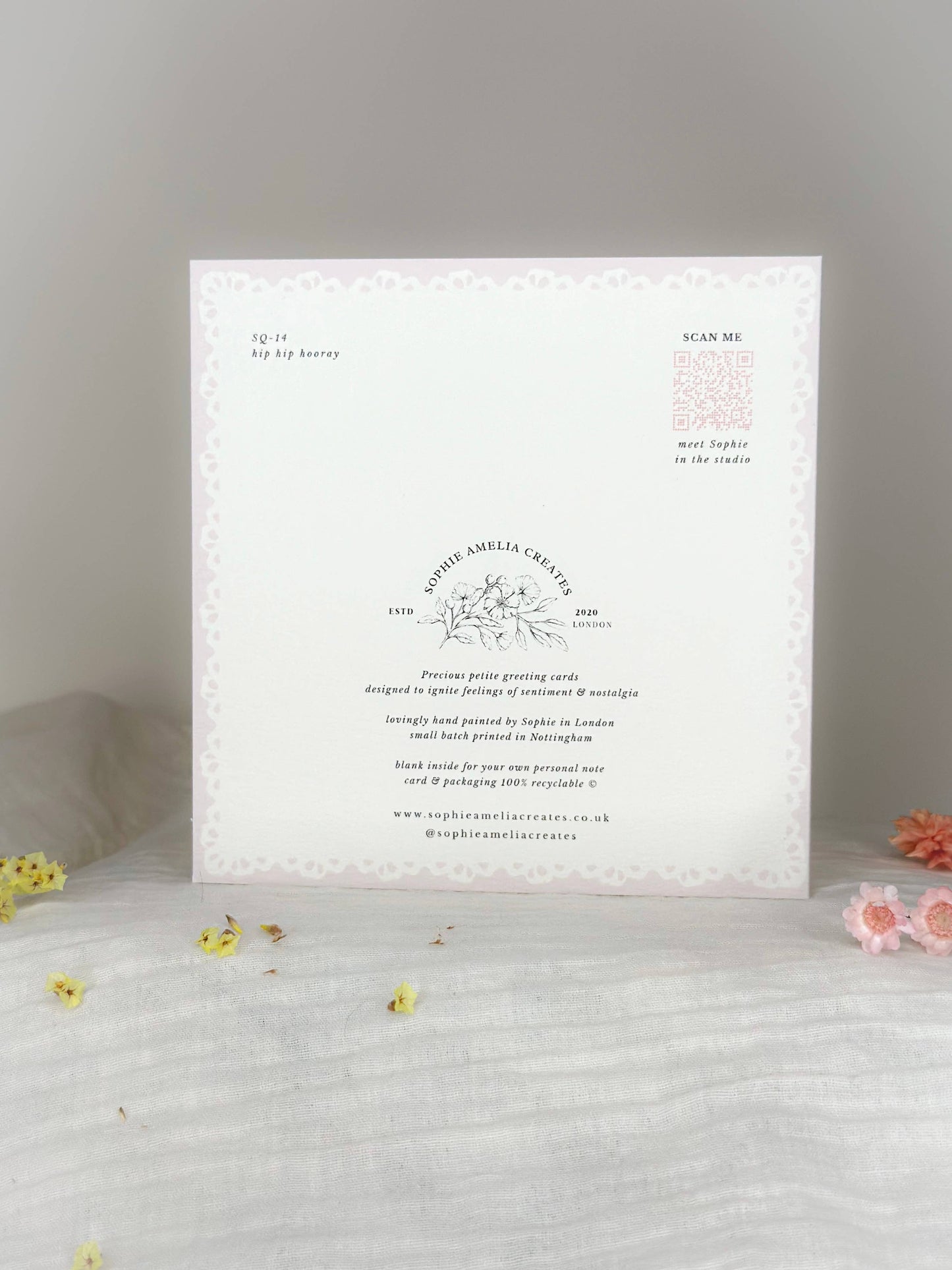 Hip hip hooray, Wedding Day card