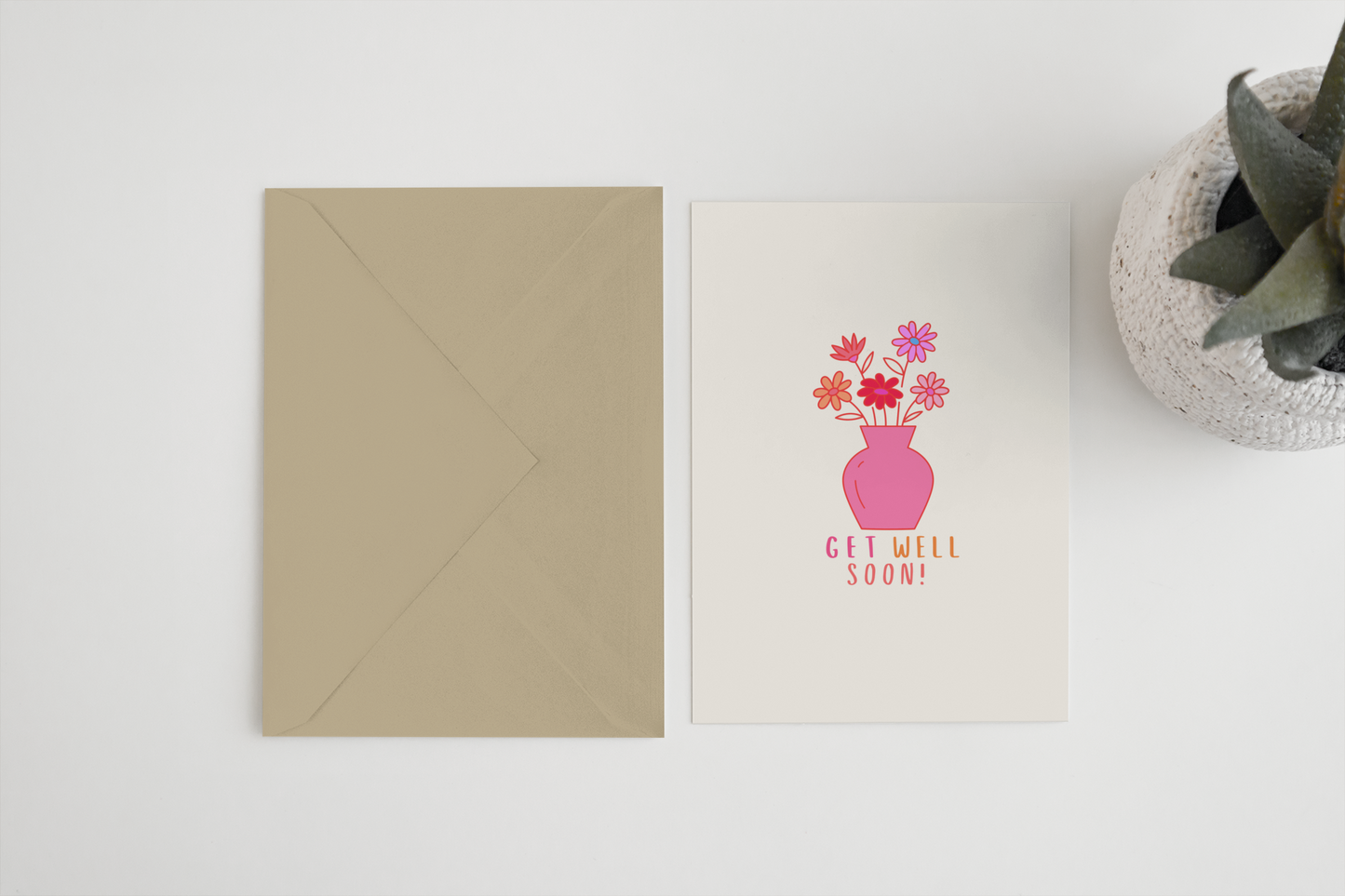 Get well soon A6/5x7 card