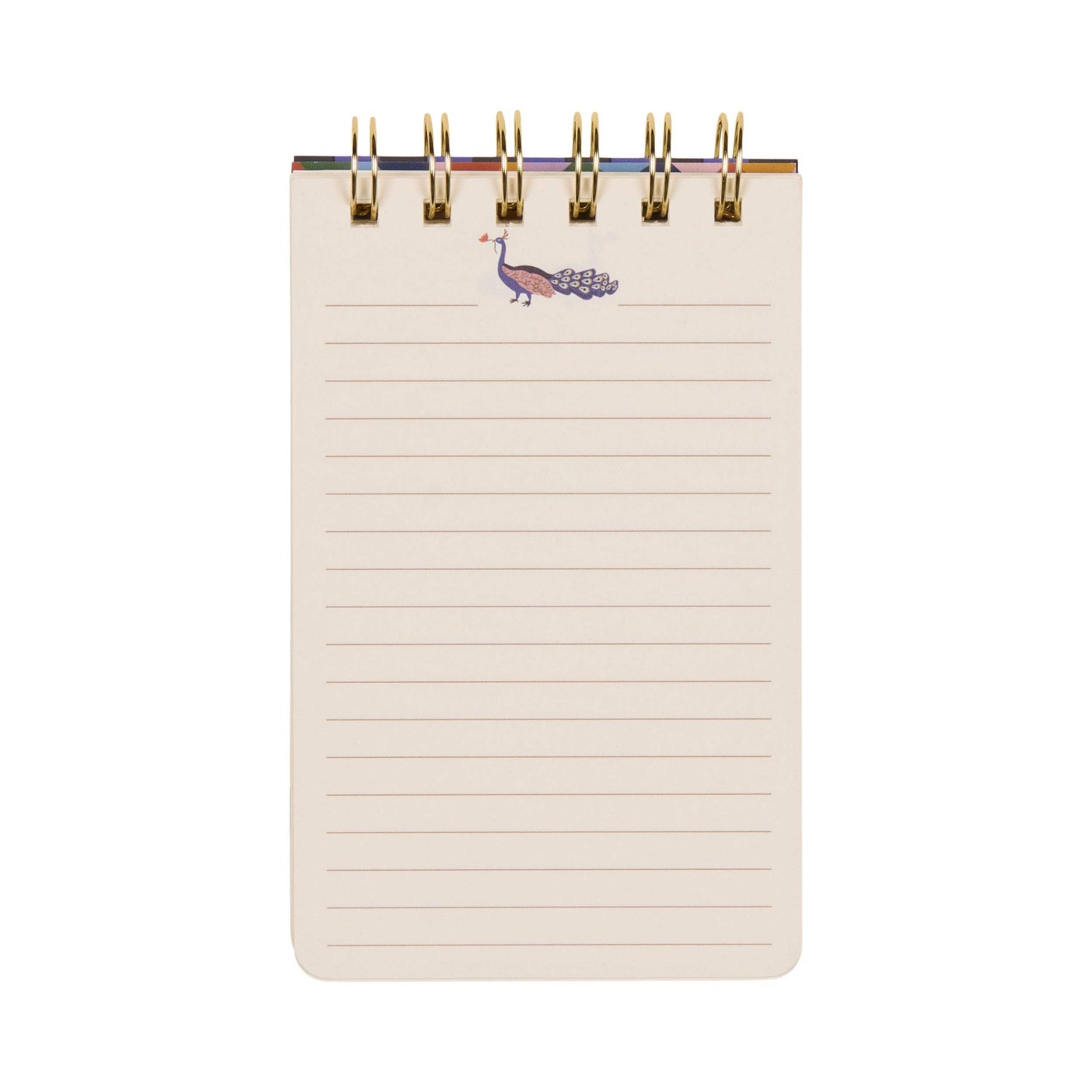 Peacock Twin Wire Notepad