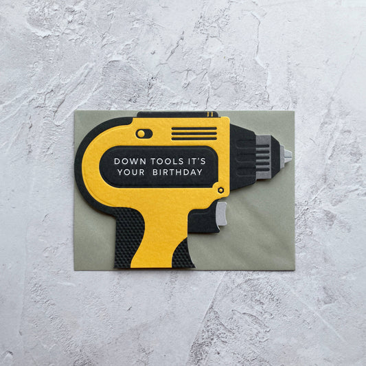 Happy Birthday Drill Card