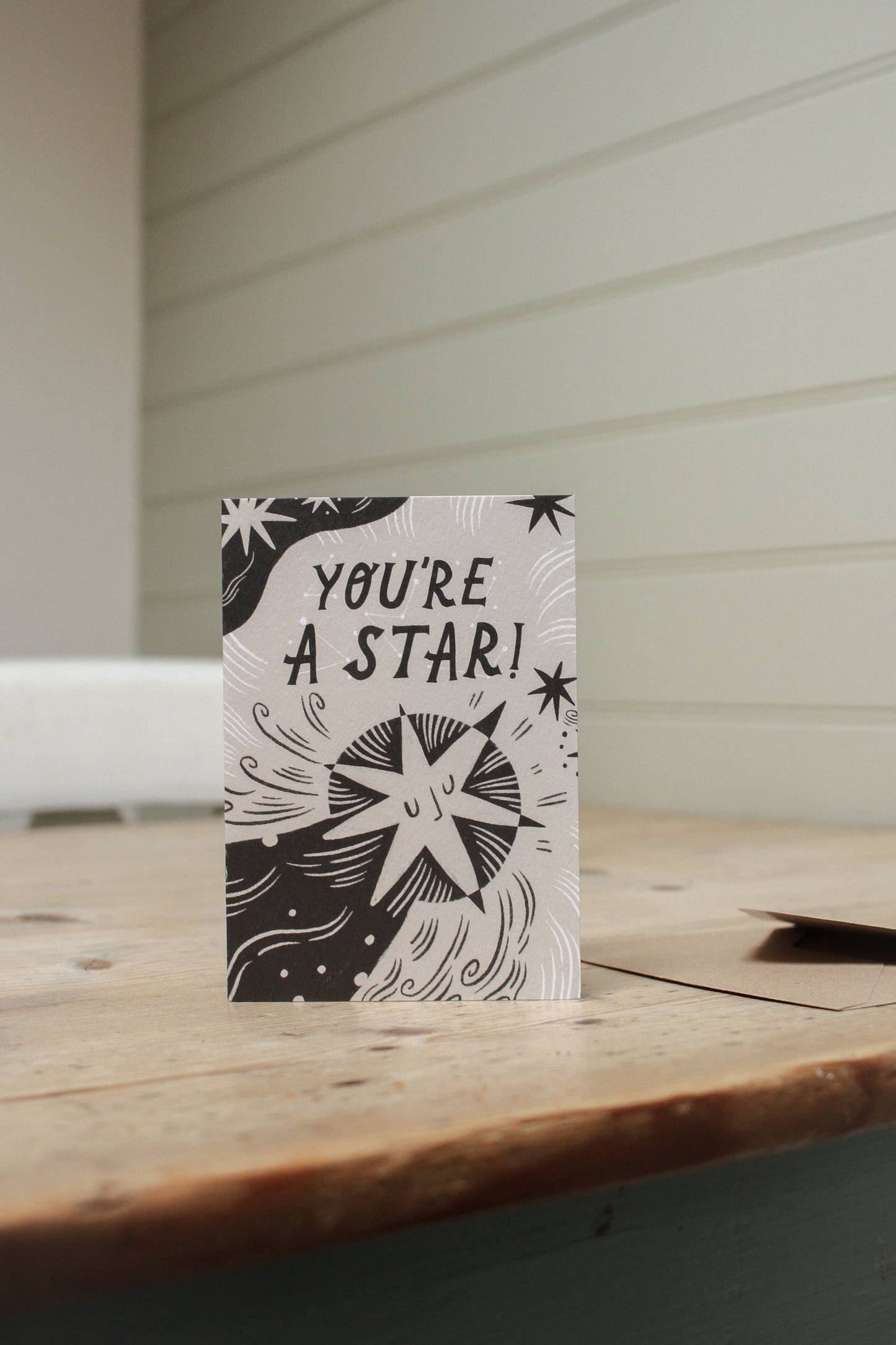 Carte de félicitations « Tu es une star ! »