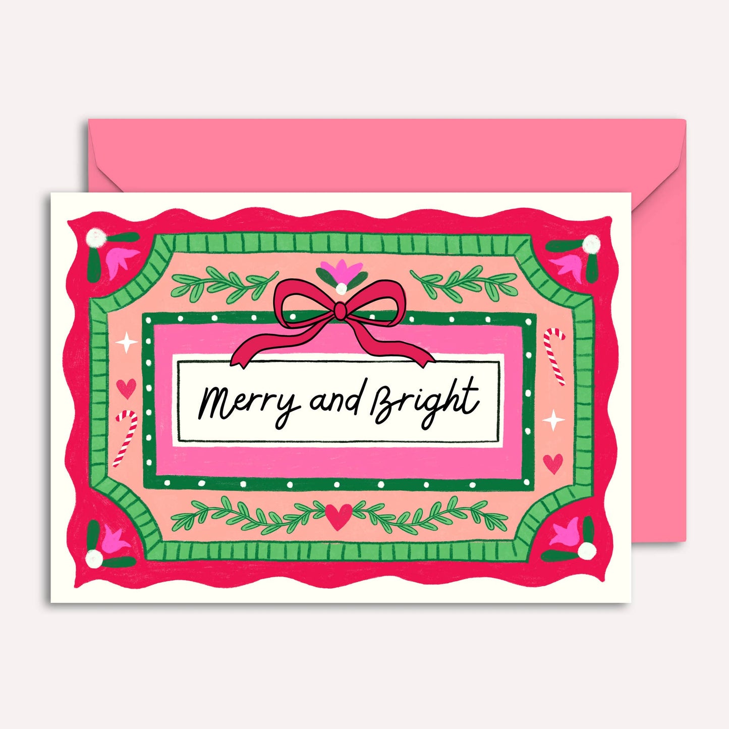 Christmas Card Pack of 4 | Vintage | Holiday Cards Pack