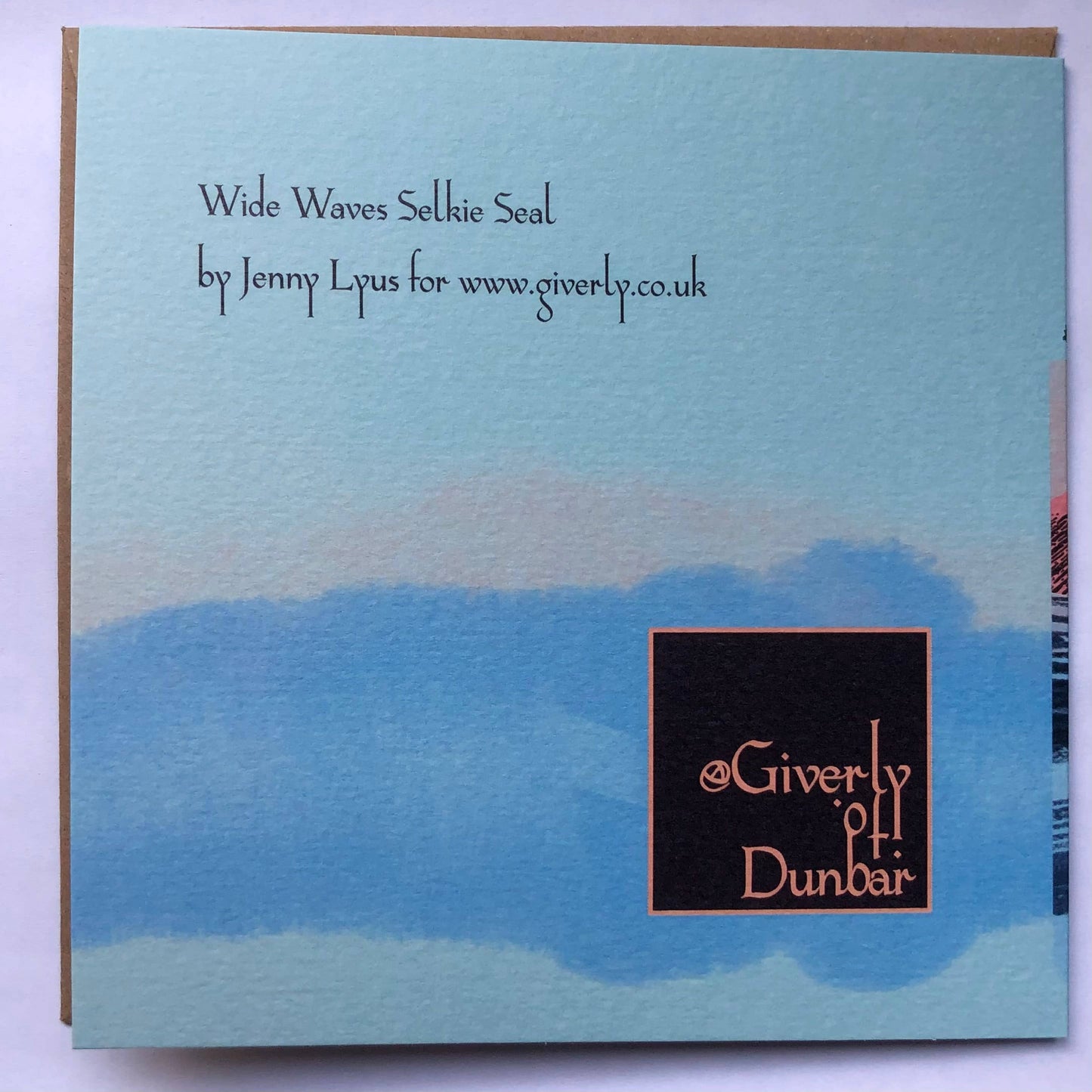 Thank You Card of a Selkie Seal