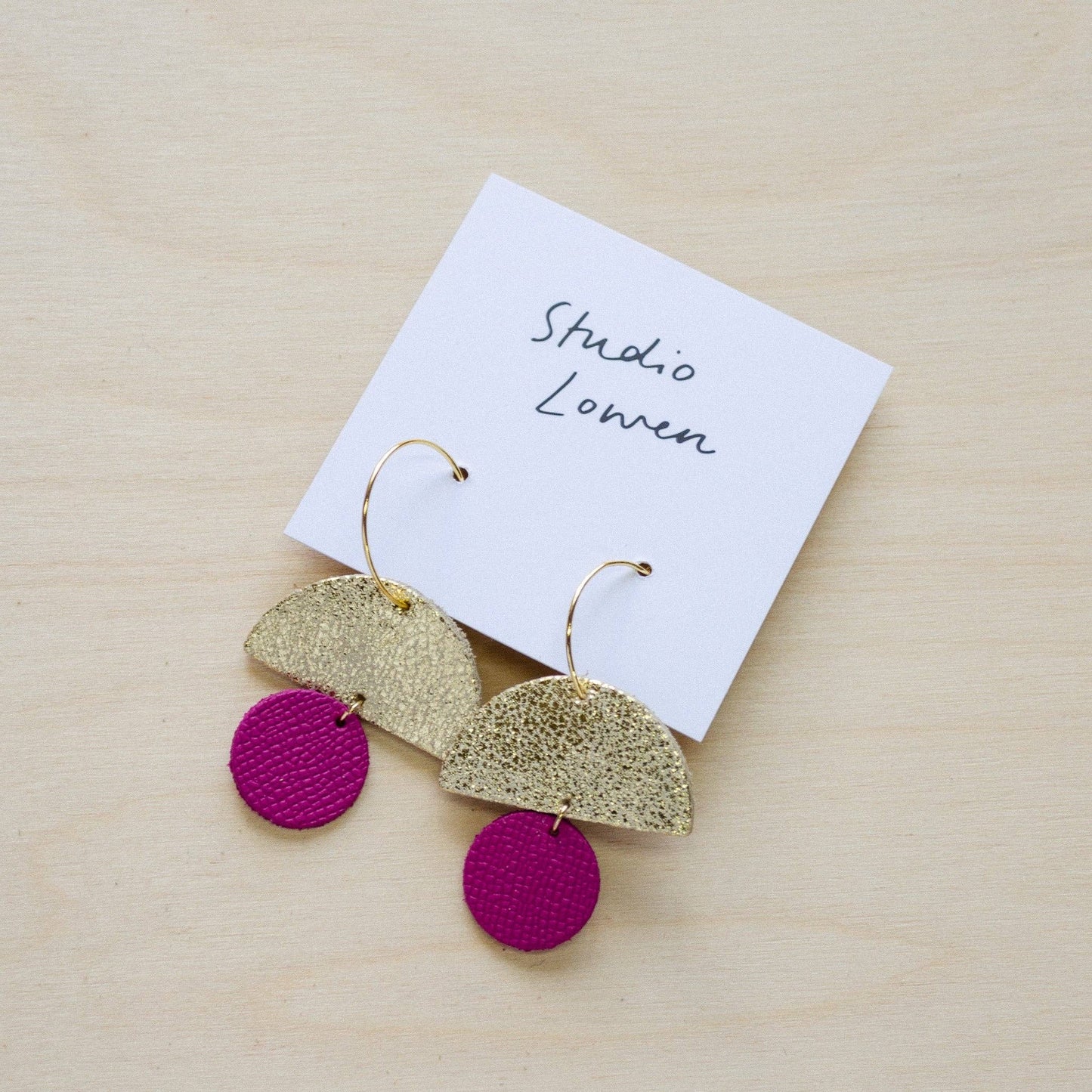 Sunrise Hoop Earrings