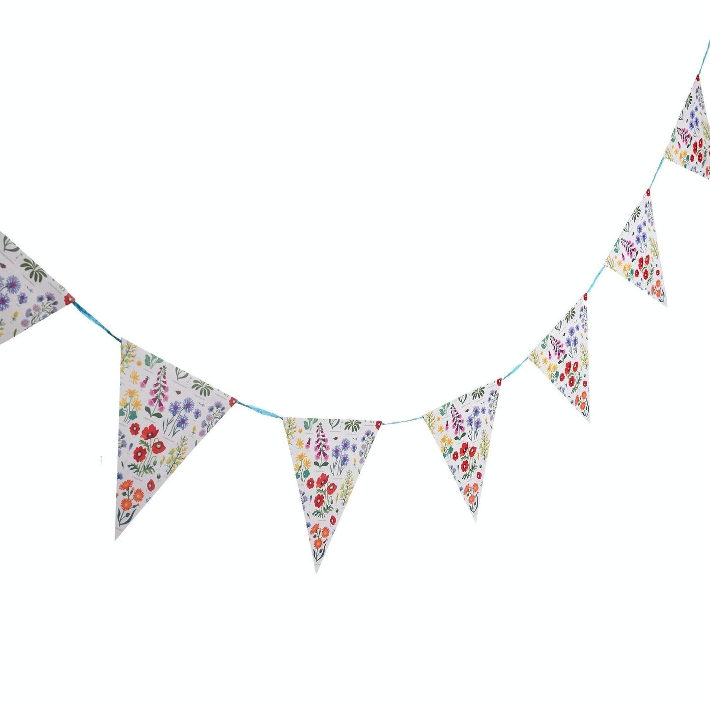 Paper Bunting - Wild Flowers