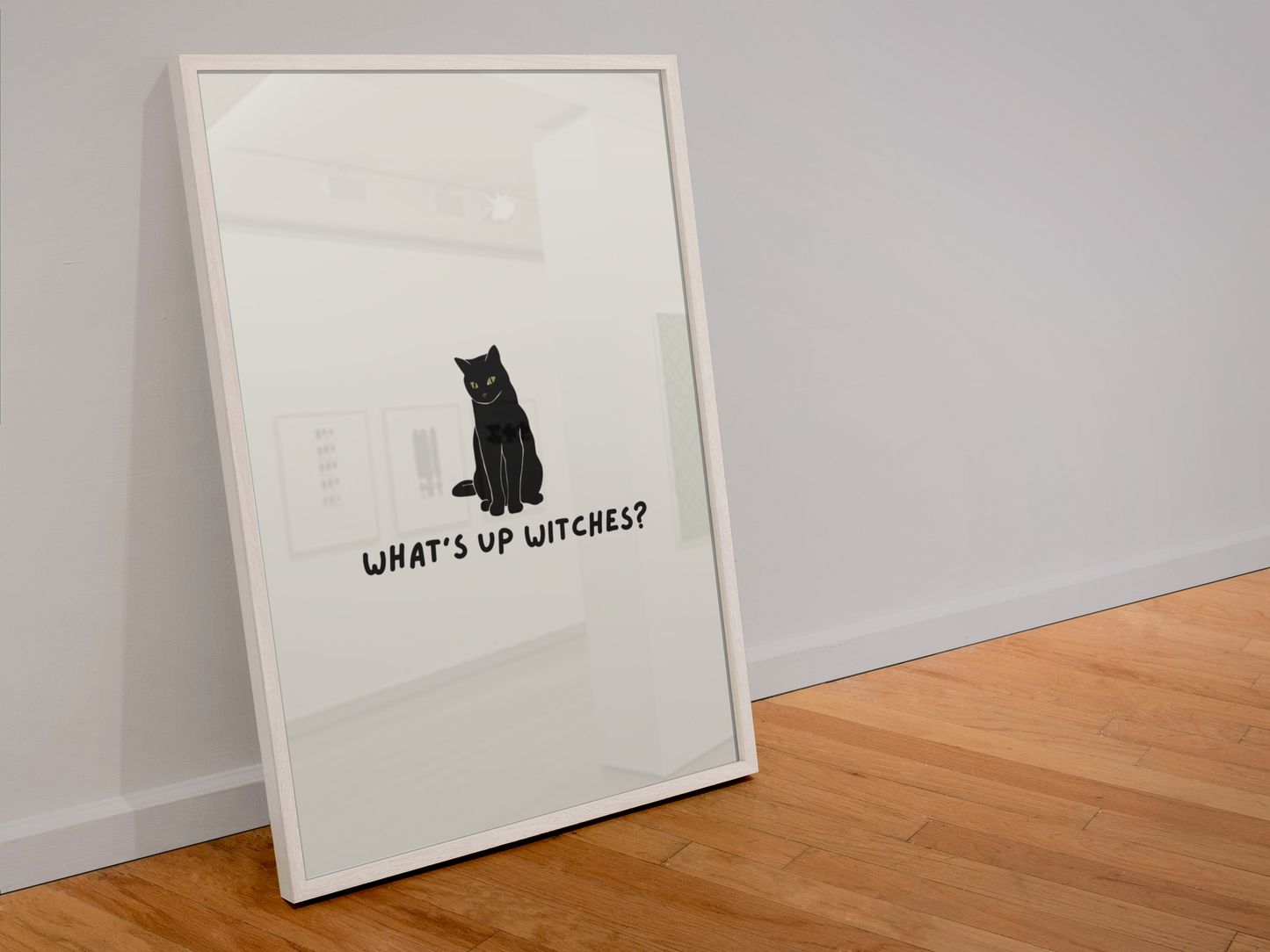 What’s up witches cat print