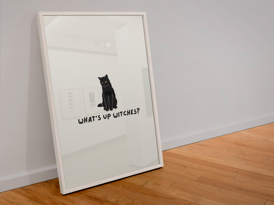 What’s up witches cat print