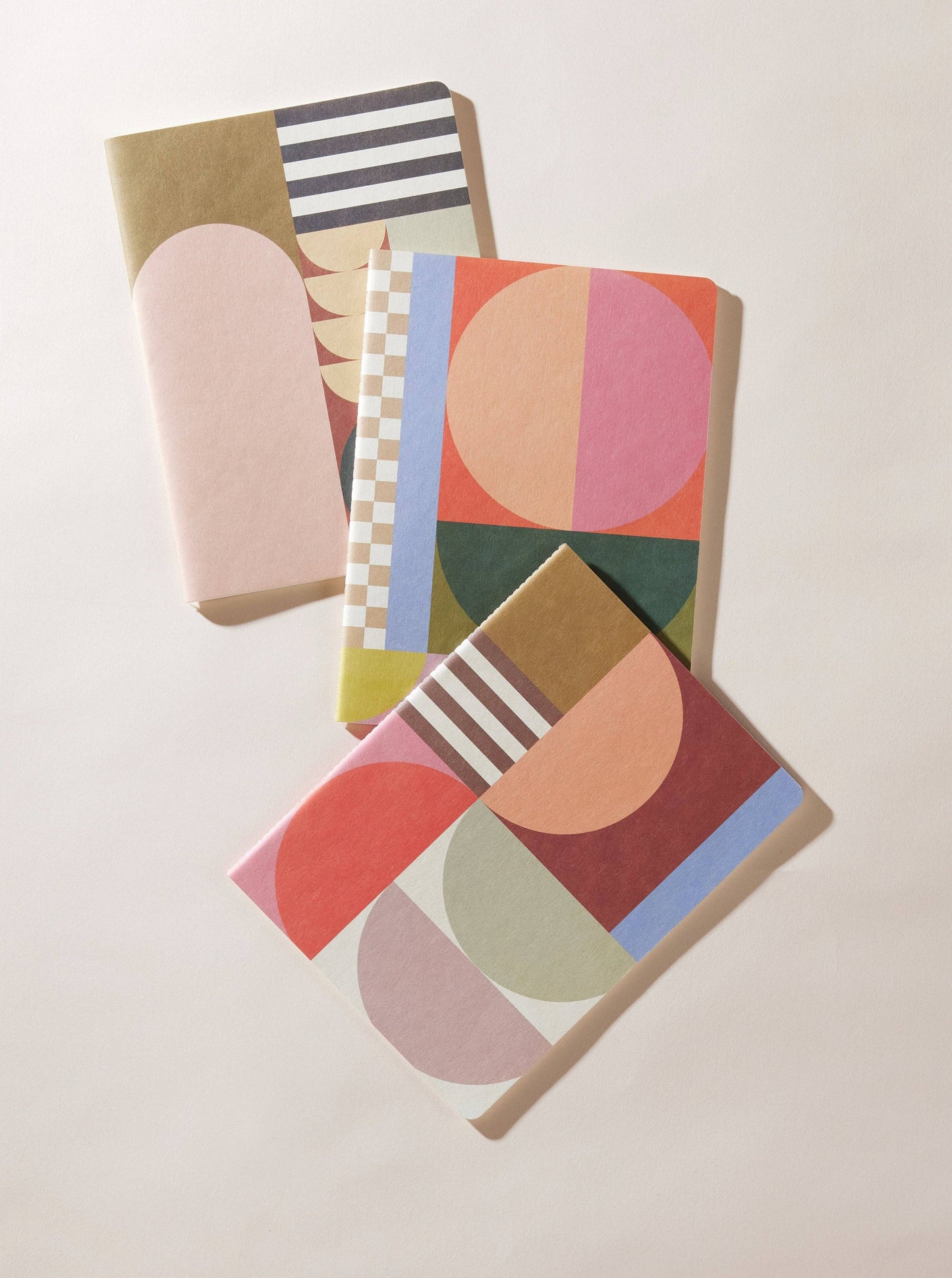 Designworks Ink Flex Notebooks - Mod Geo (Set Of 3)