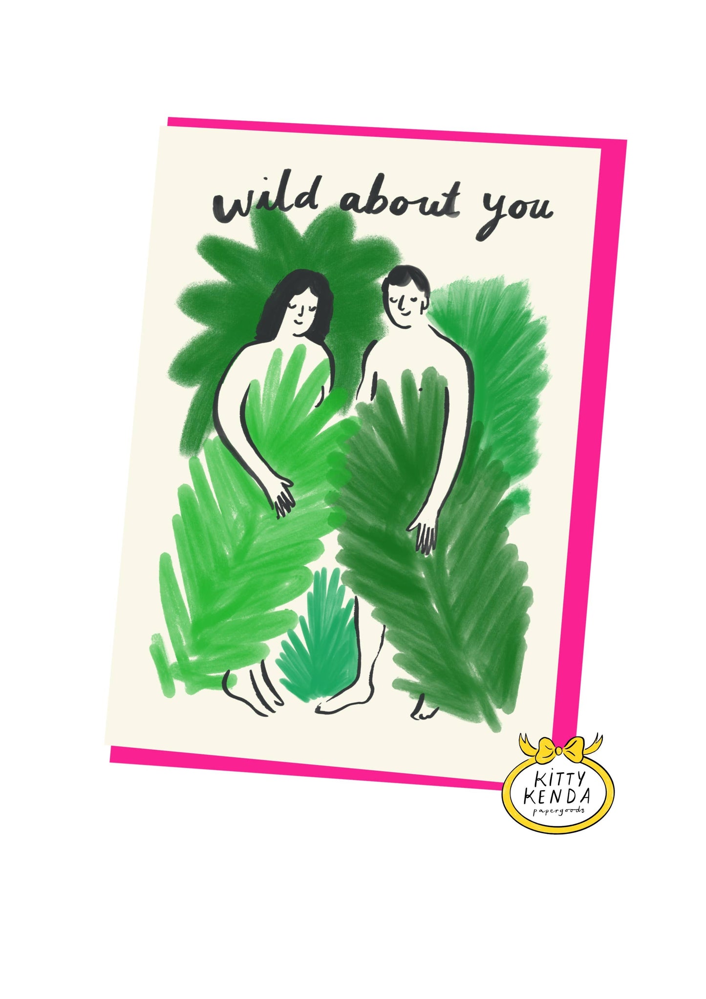 Wild About You Greeting Card