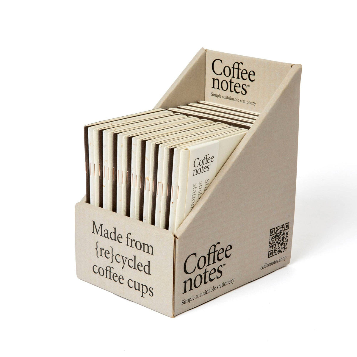 Notebook made from Recycled Coffee Cups