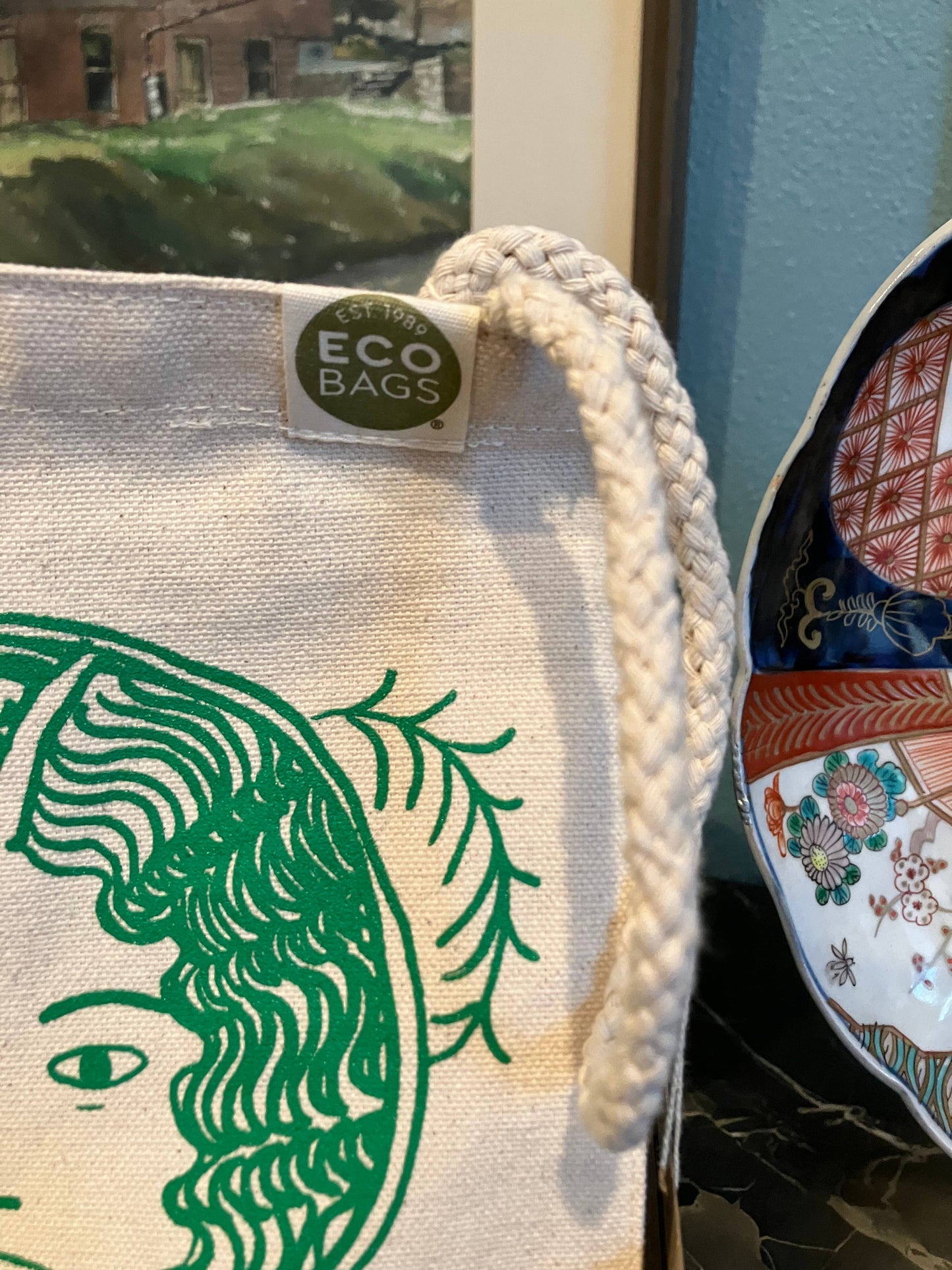Sac à lunch en toile recyclée - Je n'envoie aucun compliment