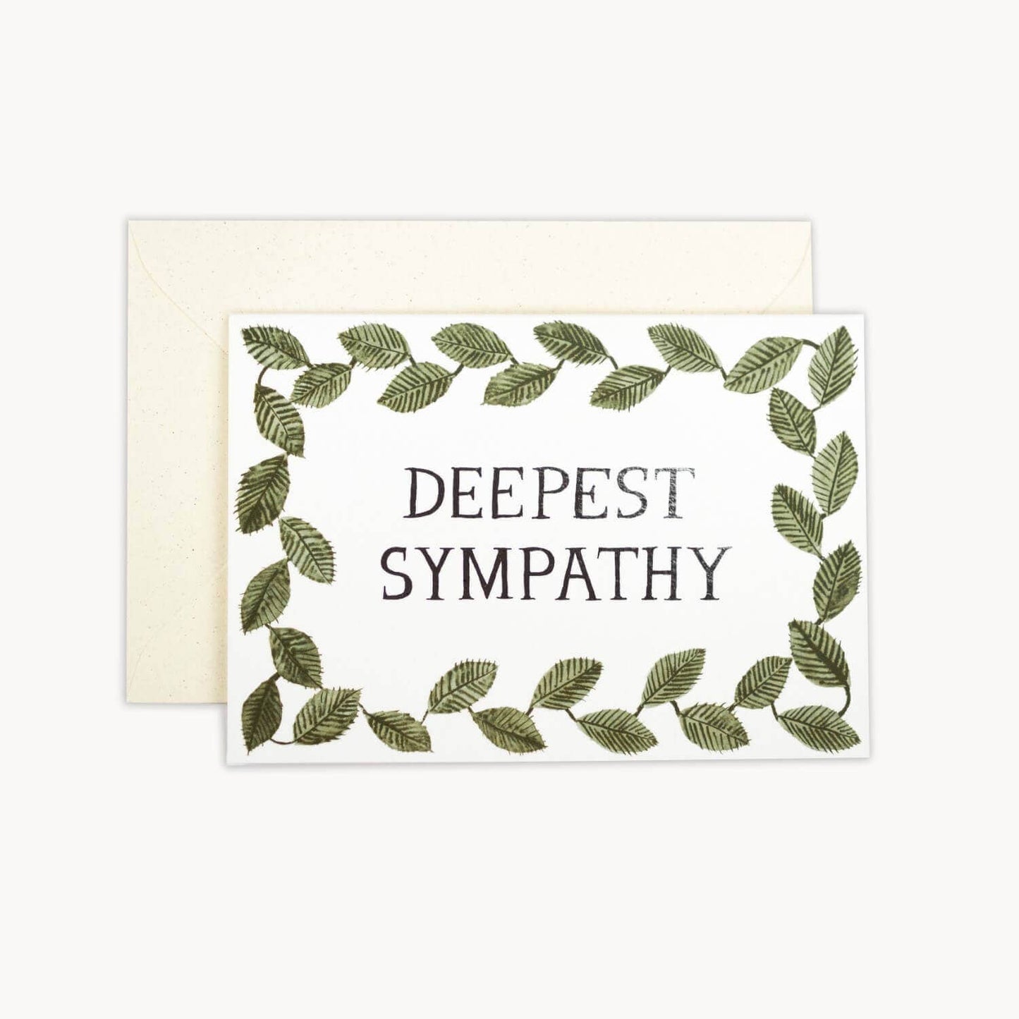 Deepest Sympathy (foiled card)