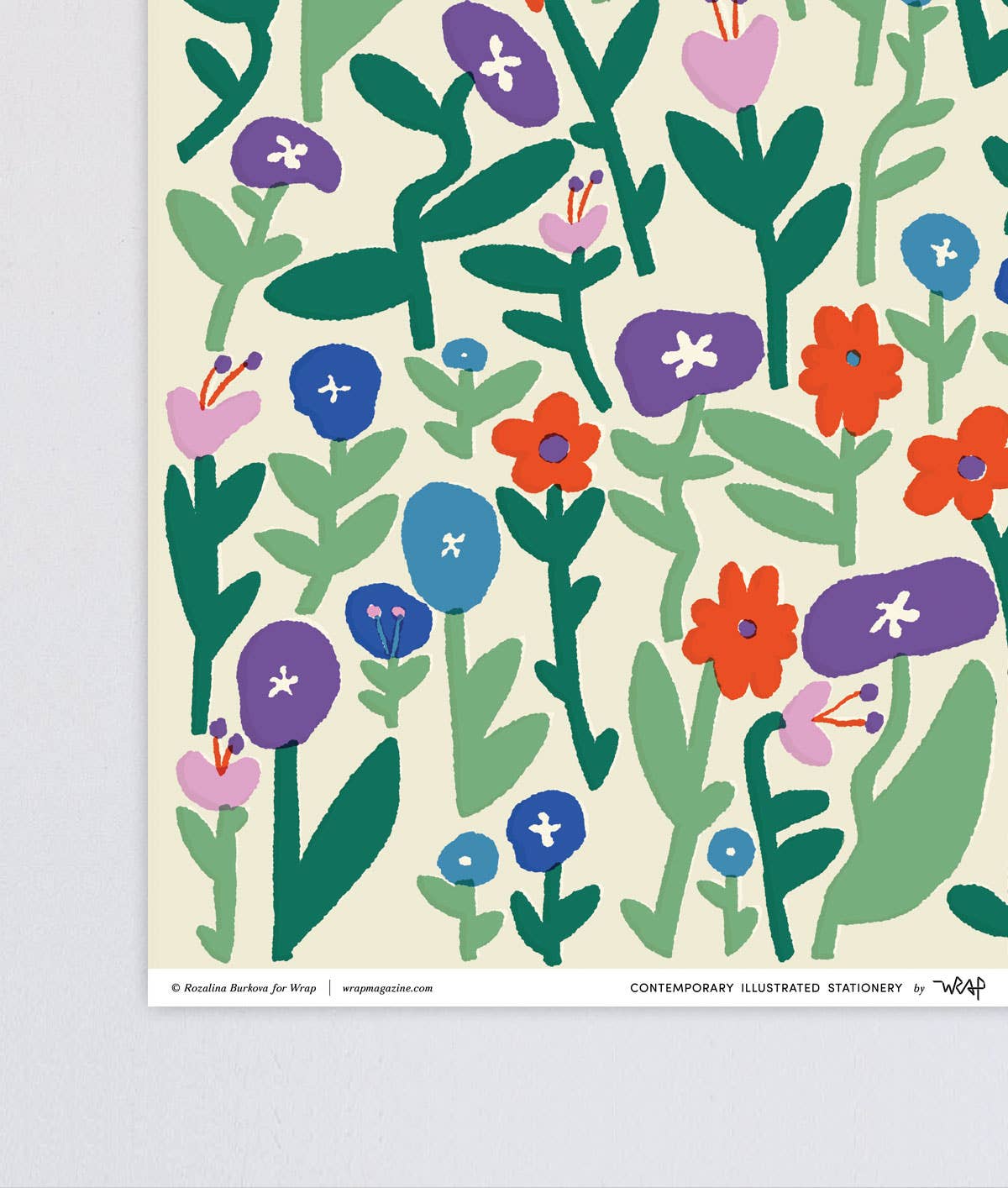 Flower Field Gift Wrap
