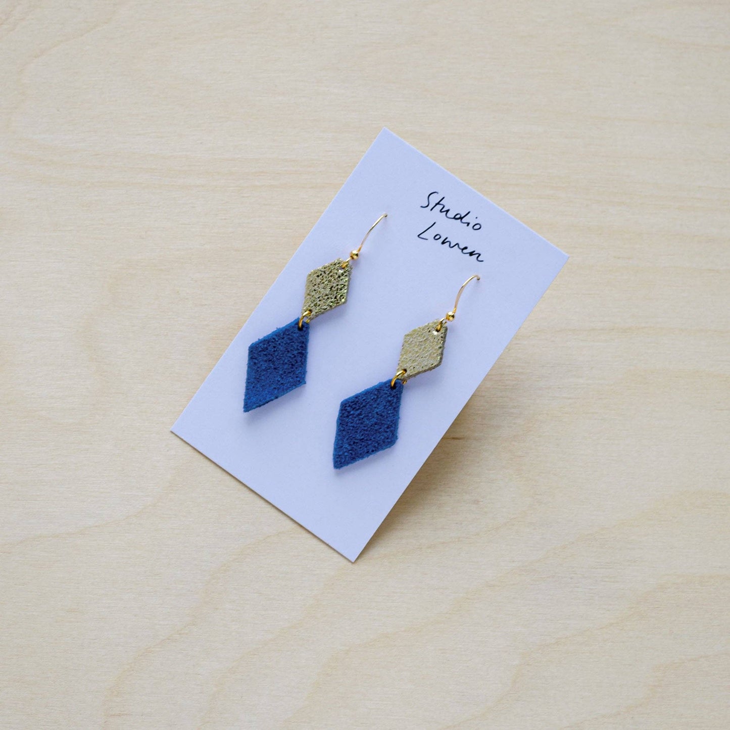 Chloe Dangle Earrings Suede