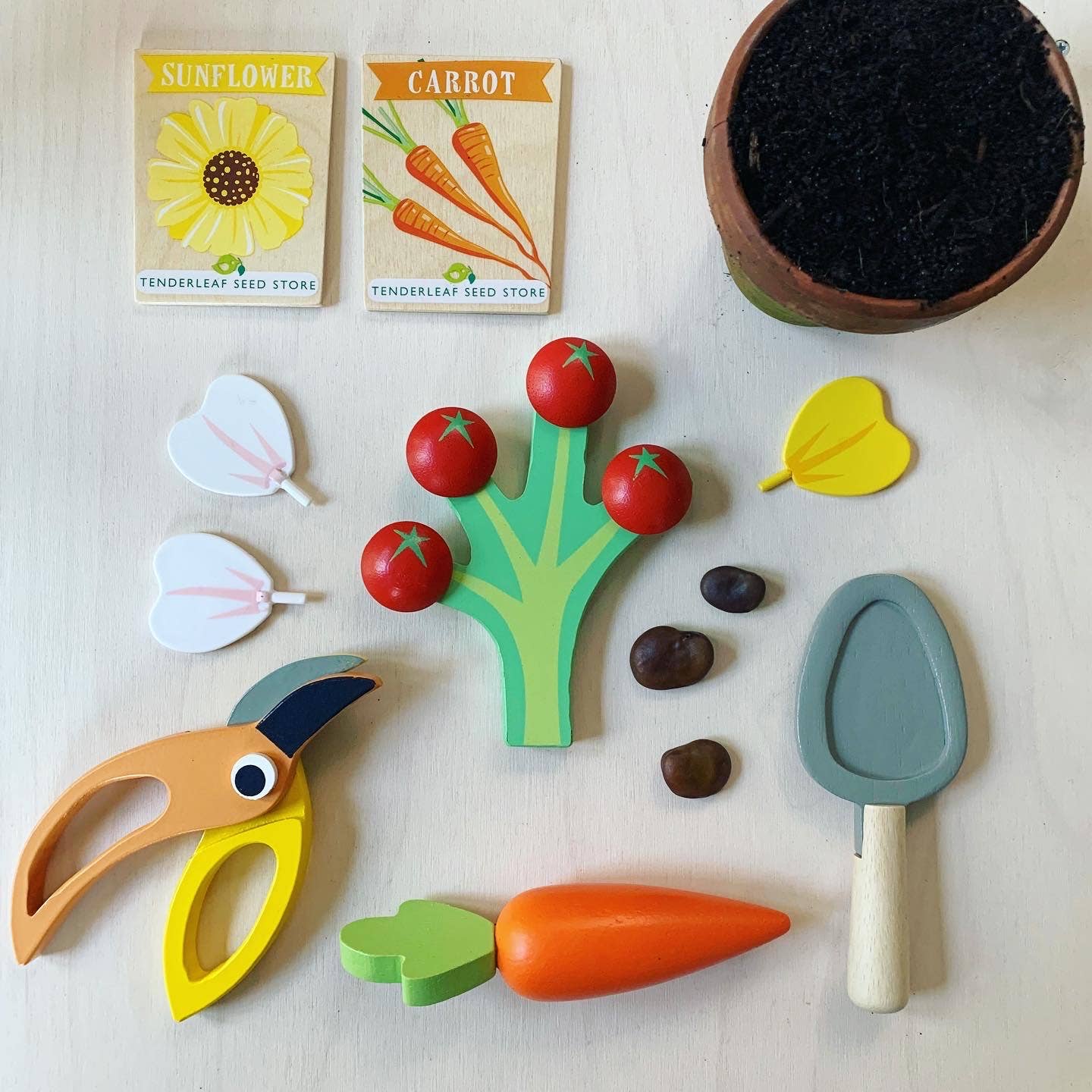 Garden Wheelbarrow Set