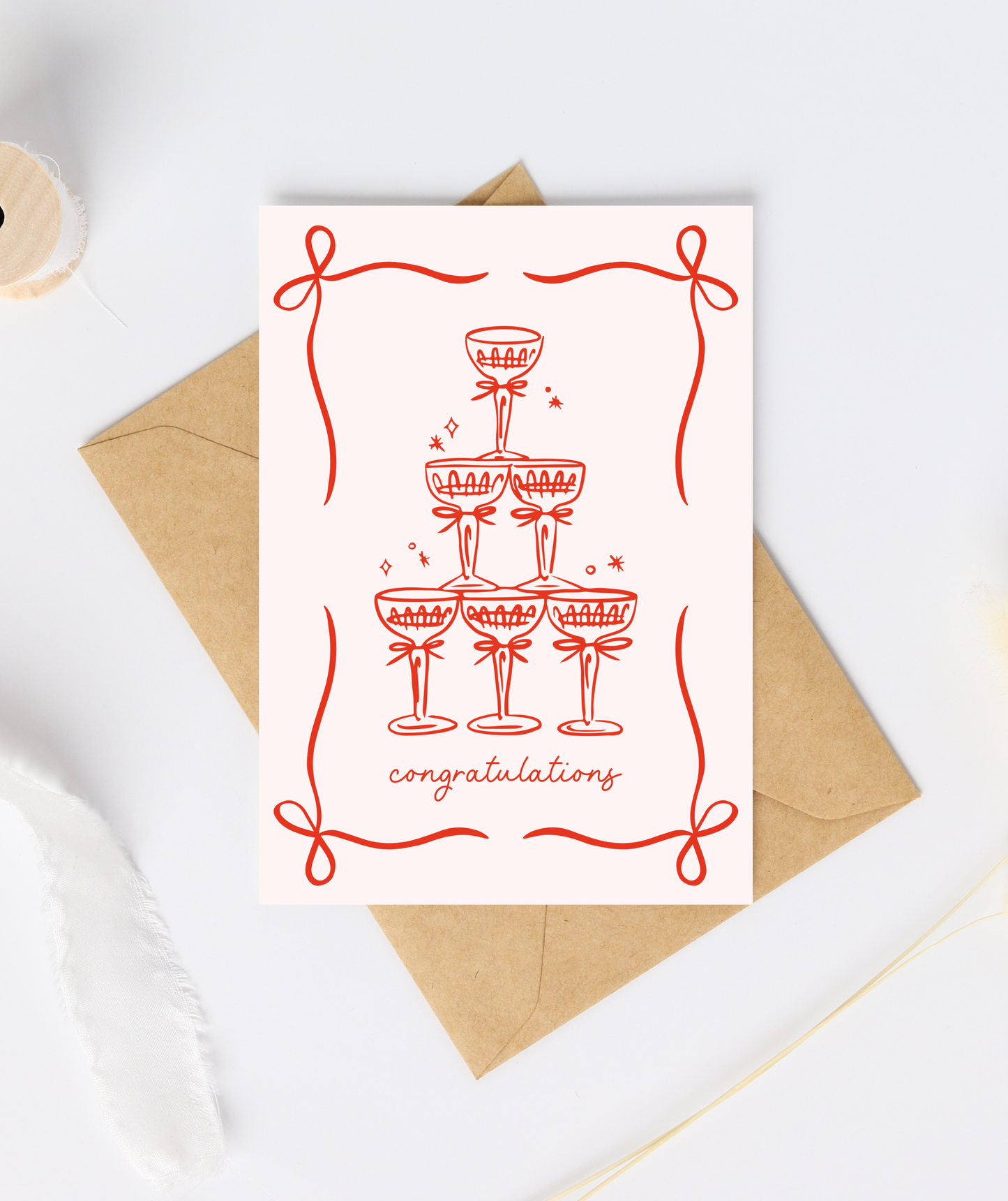 Wine Congratulations Celebration Card