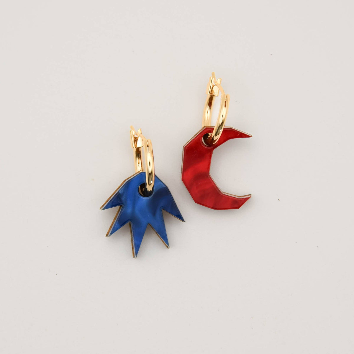 Create Your Own Collage Hoop Earrings - Mix & Match