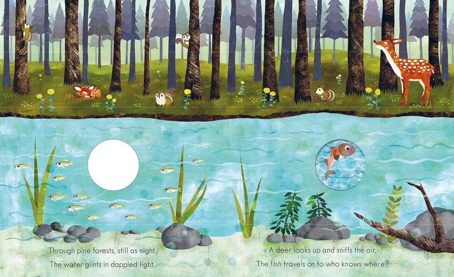 The River: An Epic Journey to the Sea by Patricia Hegarty (Author), Hanako Clulow (Illustrator)