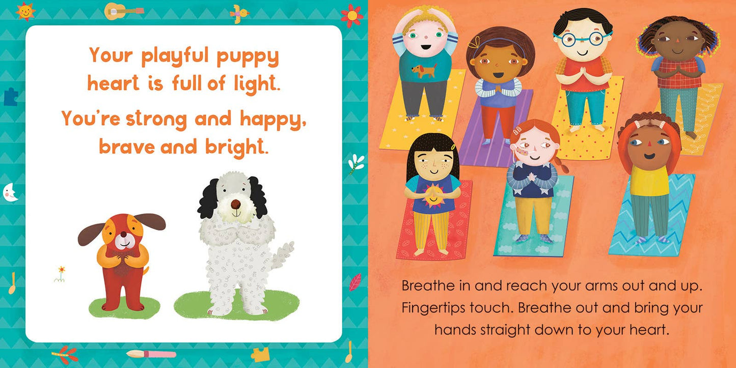 Yoga Tots: Strong Puppy - Children's Book