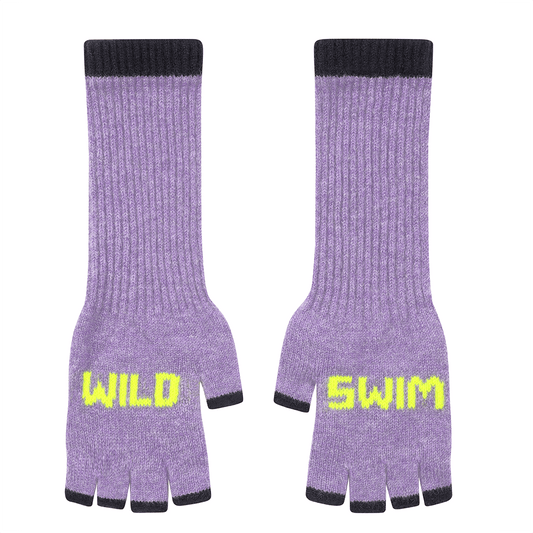Wild Swim Fingerless Gloves