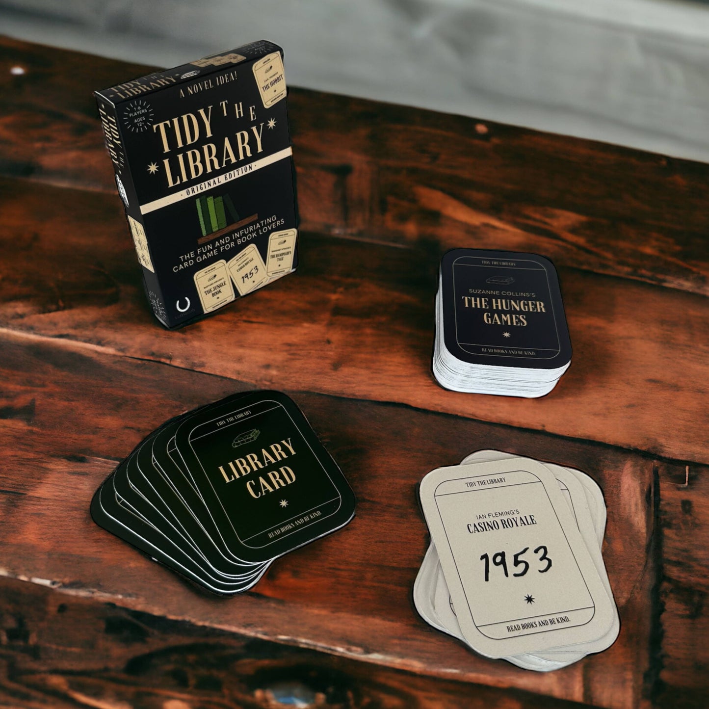 Tidy The Library: The Original Card Game for Book Lovers