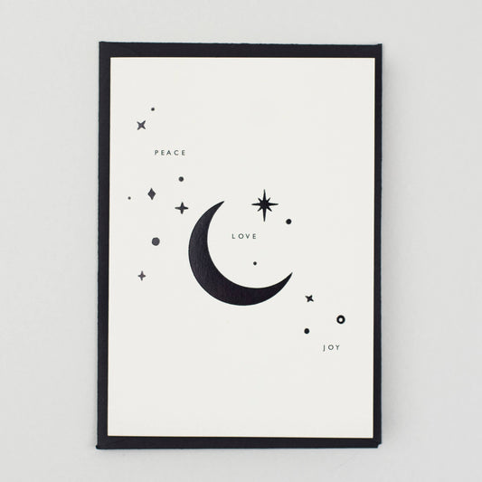 Peace Love Joy Christmas Card