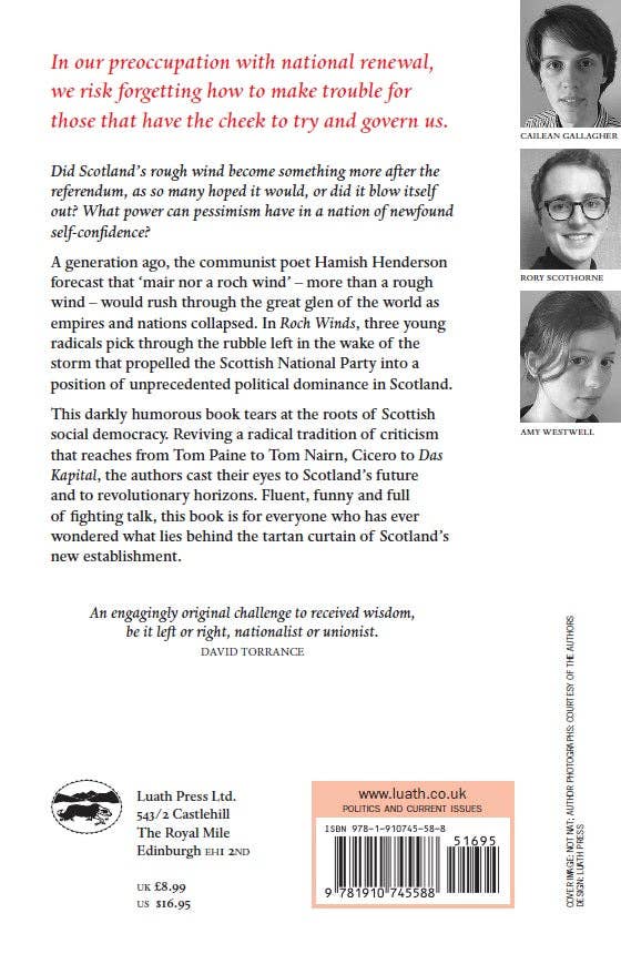 Roch Winds by Cailean Gallacher, Amy Westwell, Rory Scothorn