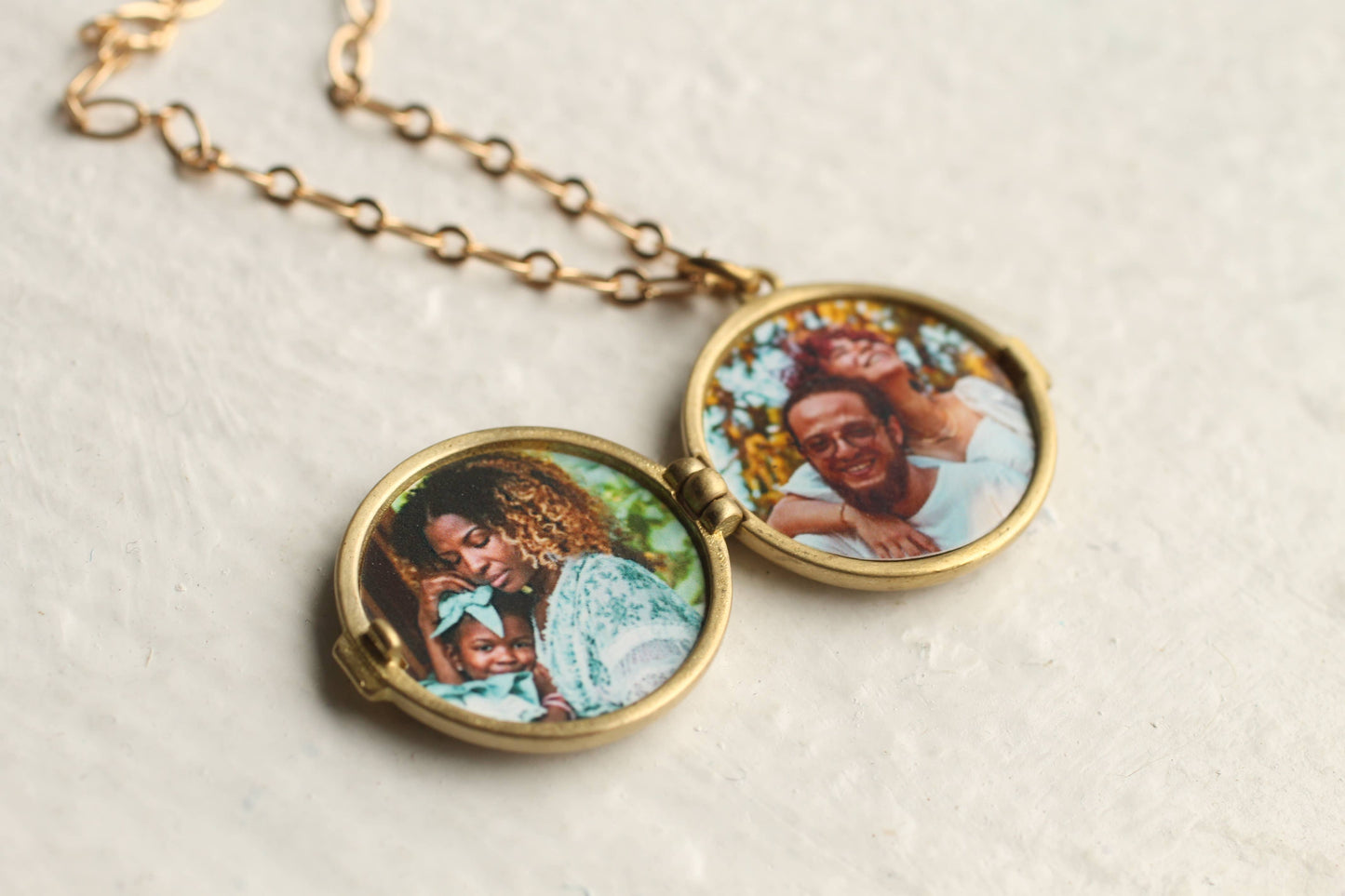 Vintage Star Locket Necklace