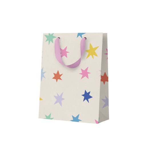 Multi Stars Medium Gift Bag (11783)